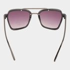 Men's Rectangle Sunglasses, Metal, , small image number null