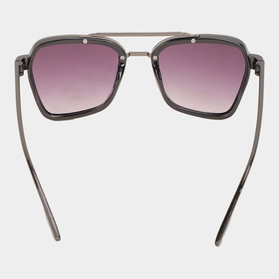 Men's Rectangle Sunglasses, Metal, , large image number null