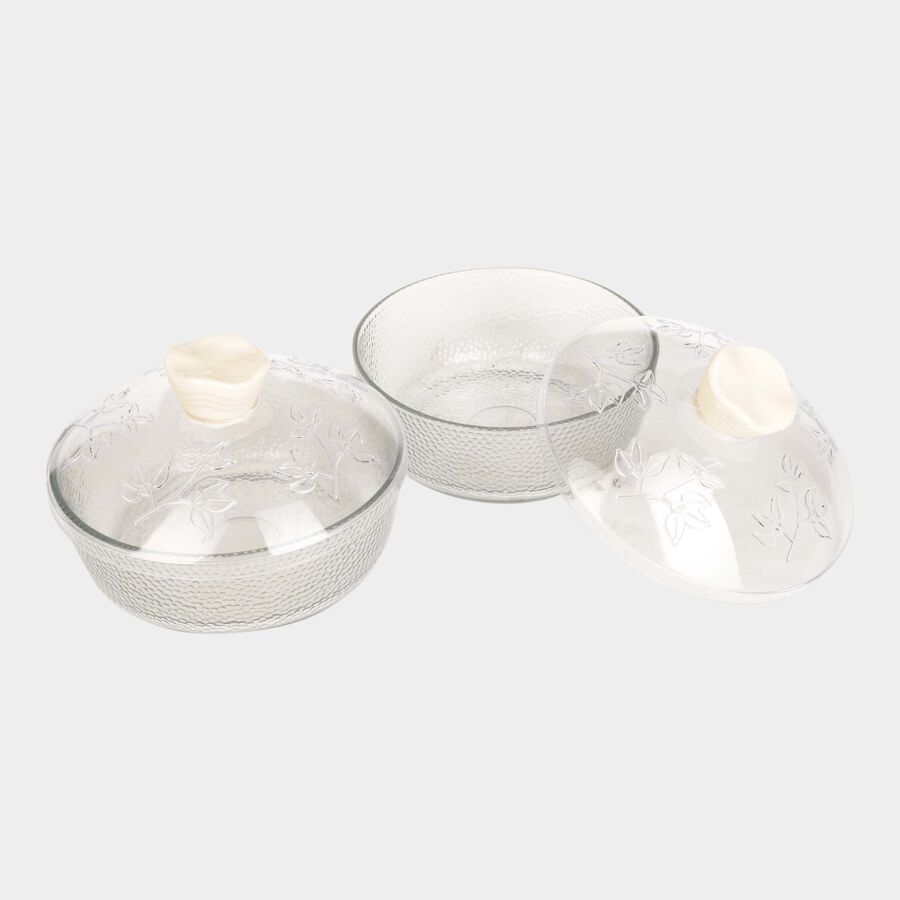 Glass Bowl, Set of 2, , large image number null