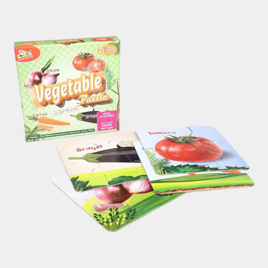 Kid's Vegetables Puzzle, 24 Pcs., , large image number null