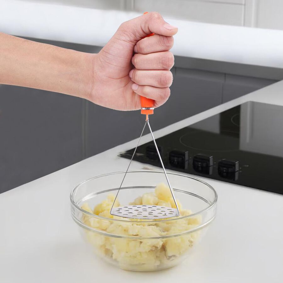 Stainless Steel Vegetable & Pav Bhaji Masher, , large image number null