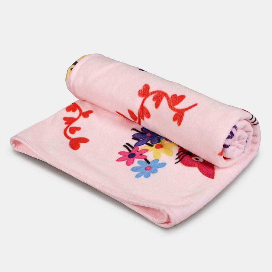 300 GSM Pink Polyester Baby Towel, , large image number null
