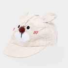 Kids' Cream Fabric Cap, , small image number null