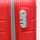 4-Wheel Red Polypropylene Hard Case Trolley, Small, , small image number null