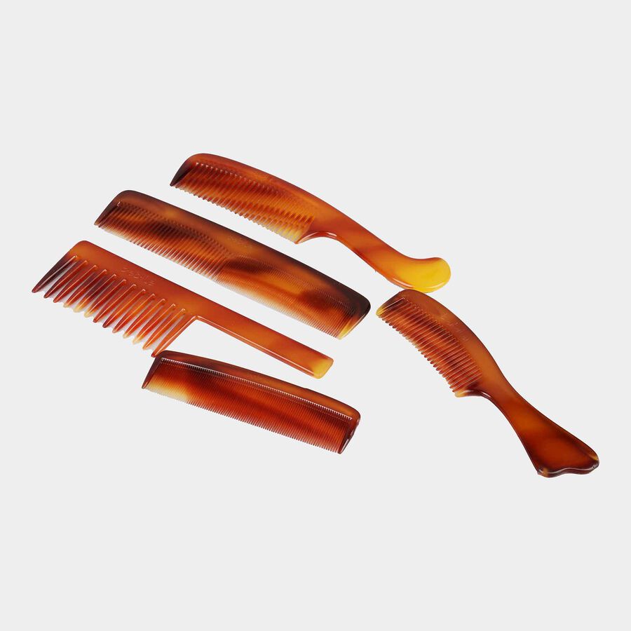 Plastic Hair Comb, Set of 5, , large image number null