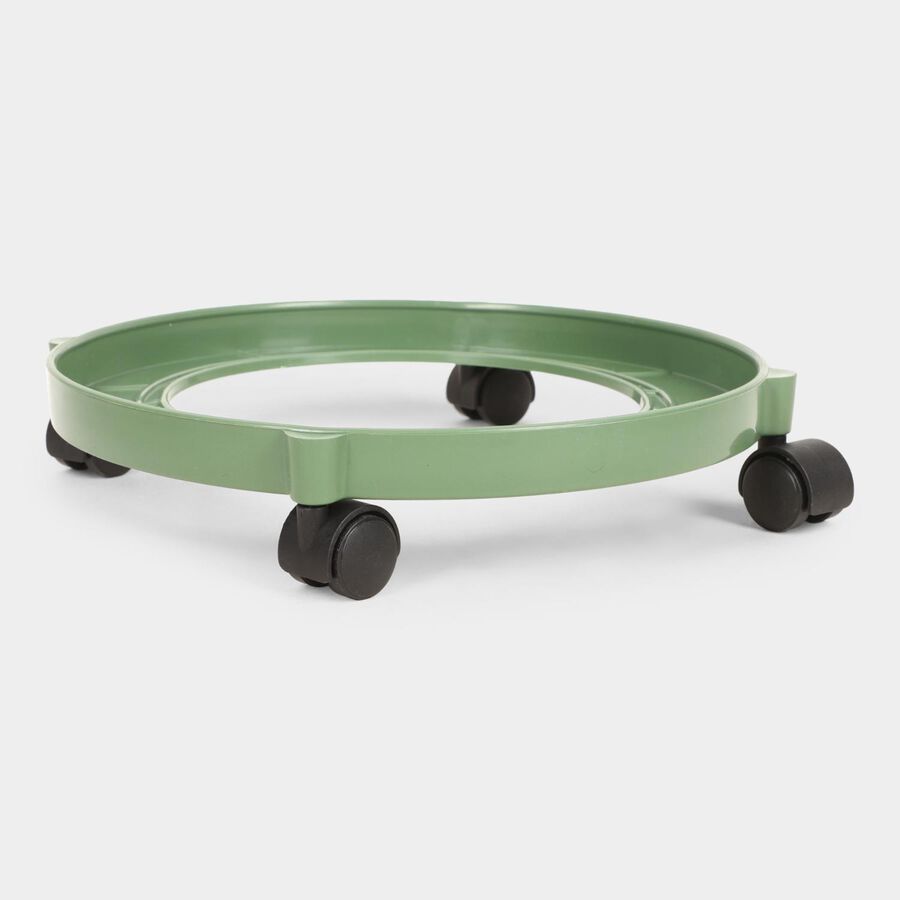 28 cm Dia. Plastic Cylinder Trolley, , large image number null