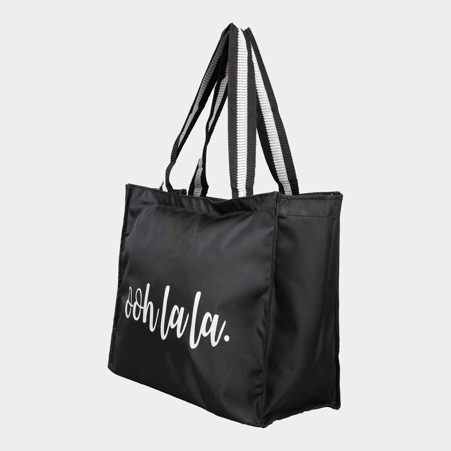 Black Fabric-Nylon Bag, , large image number null