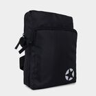 Men's Black Canvas Sling Bag, , small image number null