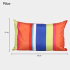 Multicolor Striped Pillow, , small image number null