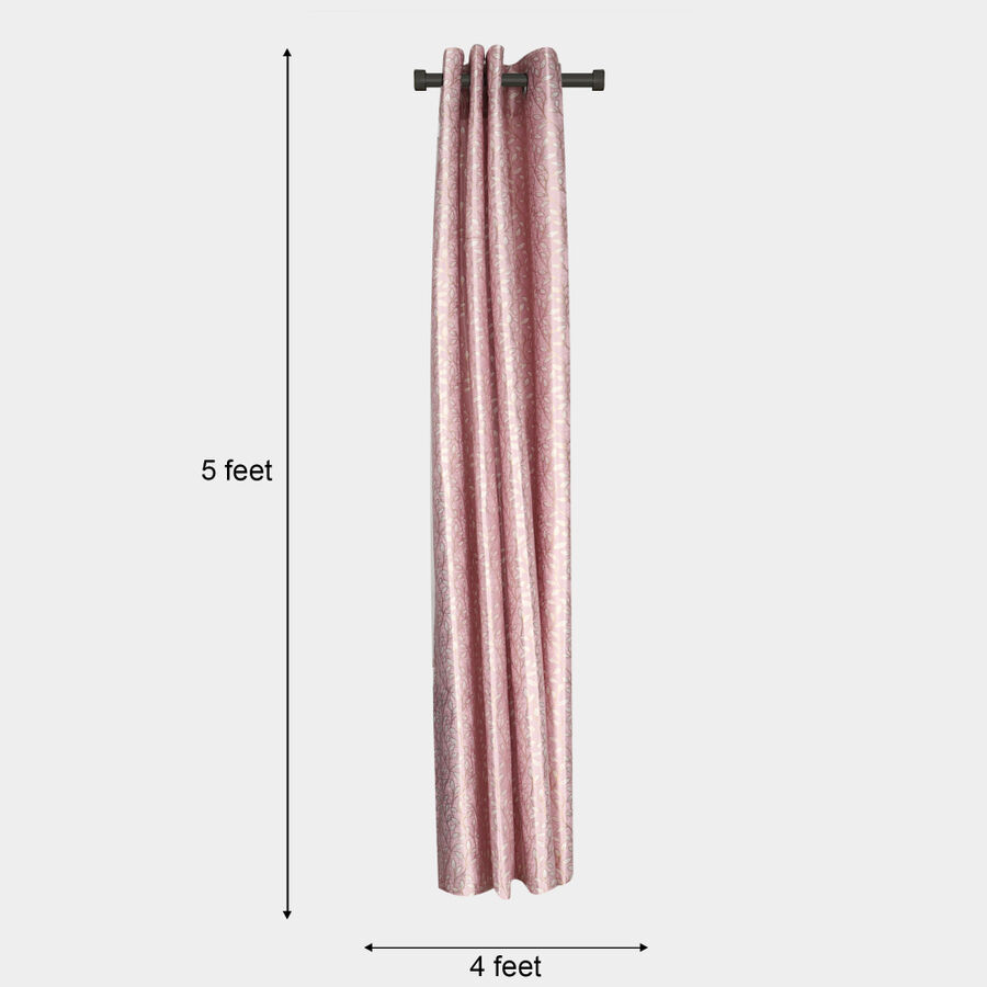 5 ft. Pink Polyester Curtain, , large image number null