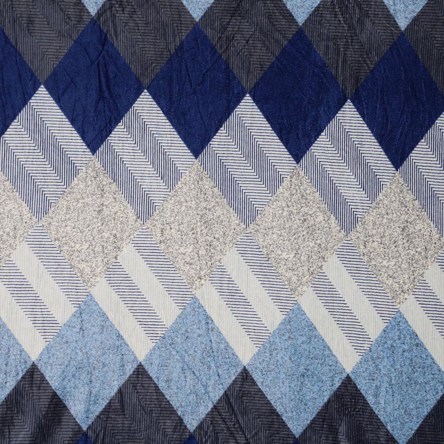 Blue Microfiber Blanket, , large image number null