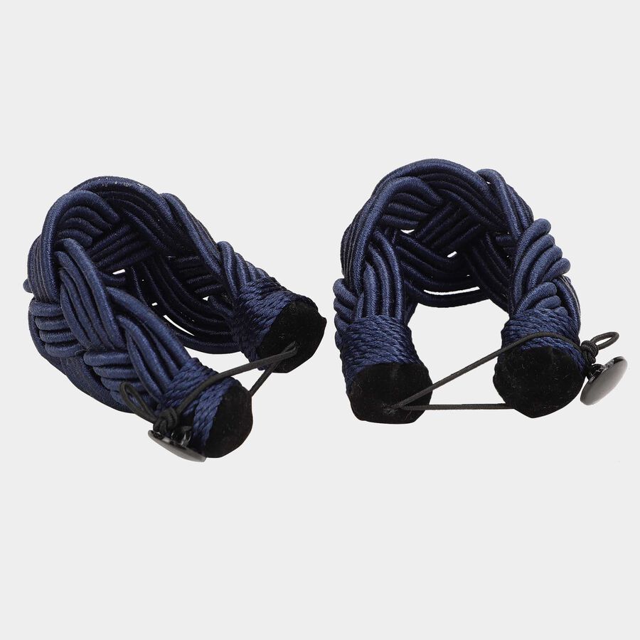 Blue Microfiber Tieback Rope, , large image number null