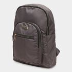 Women Grey Fabric Backpack, , small image number null