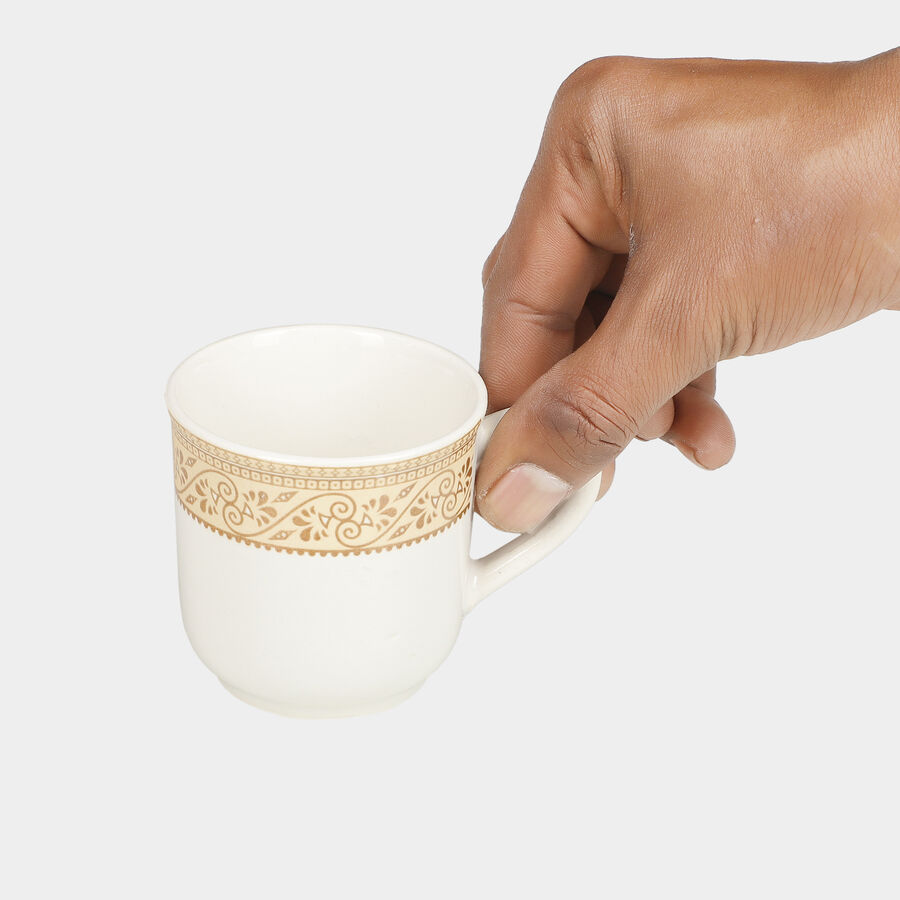 120 ml Bone China Cup, Set of 6, , large image number null