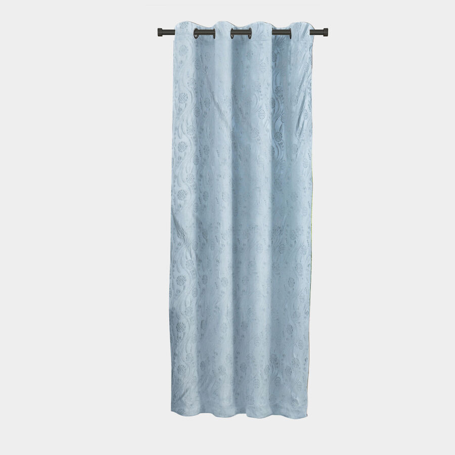 5ft. Light Blue Window Curtain, , large image number null