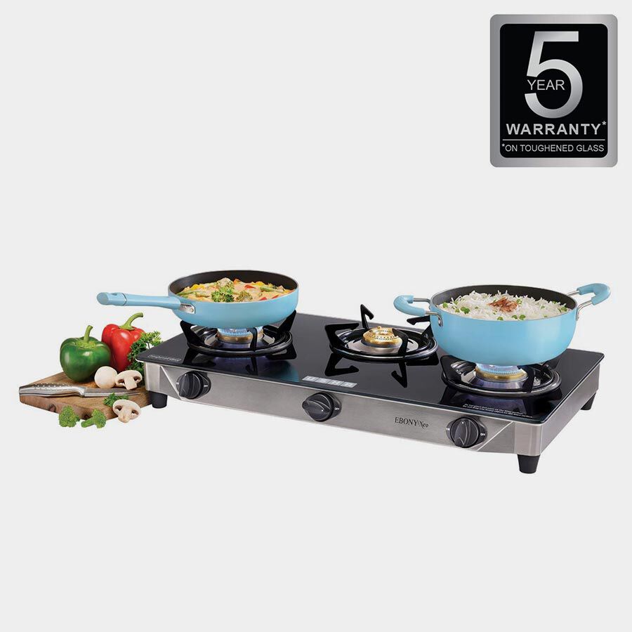 Usha 3 Burner Gas Stove Vishal Mega Mart India