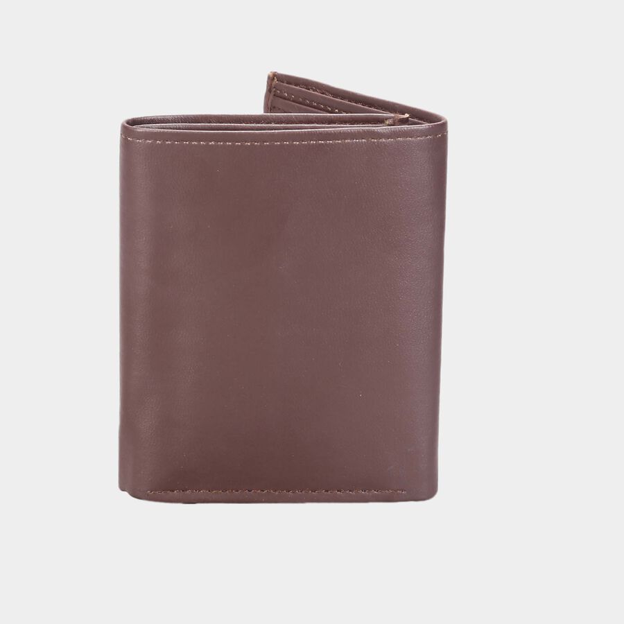 Men's Tri Fold Wallet, Polyurethane, , large image number null