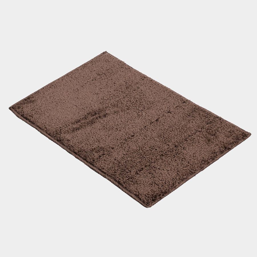 Anti-Skid Brown Polyester Door Mat, , large image number null