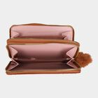 Women's Polyurethane Zipper Hand Pouch, , small image number null