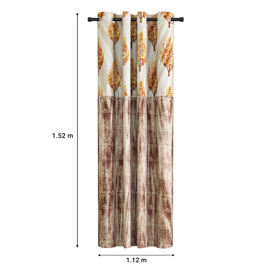 5 ft. Window Printed Curtain, , large image number null