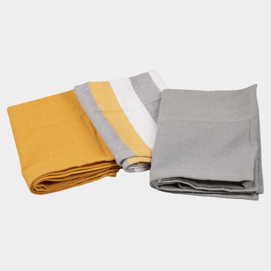 Set Of 3 Cotton Kitchen Napkin, , large image number null