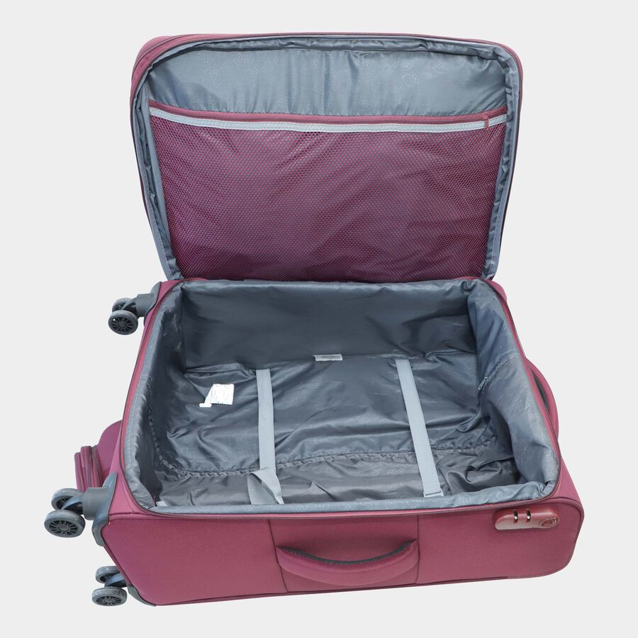 8-Wheel Polyester Soft Case Trolley, Medium, , large image number null