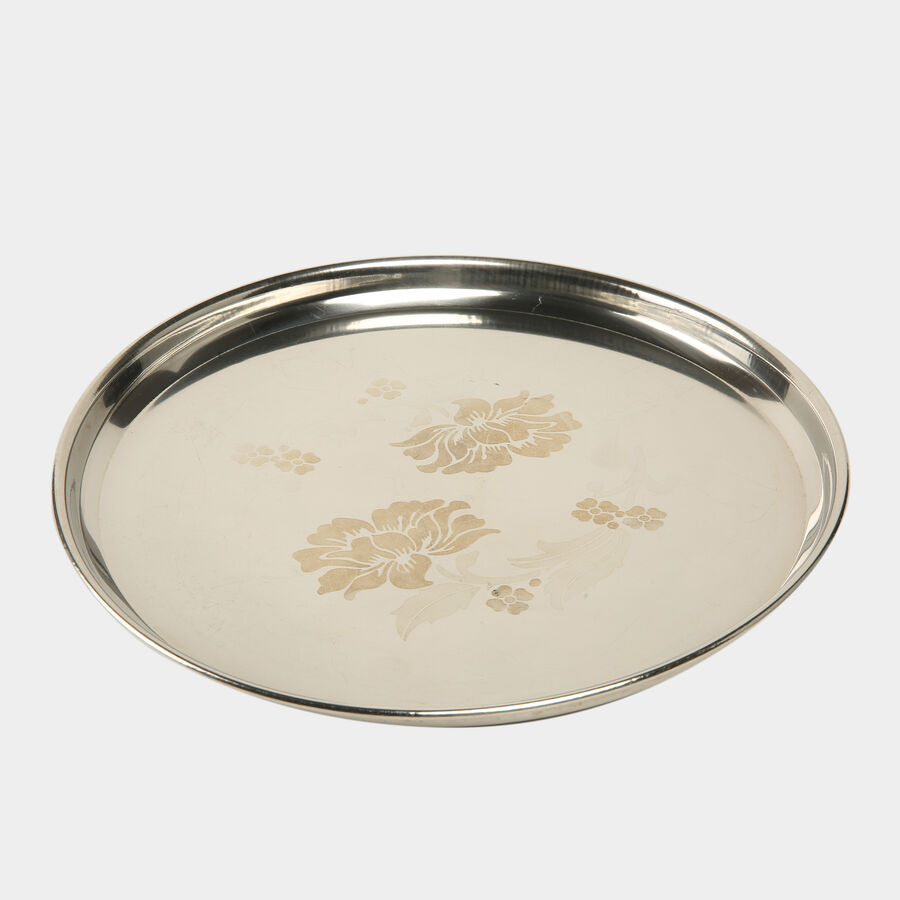 Stainless Steel Plate, 27.5 cm, , large image number null