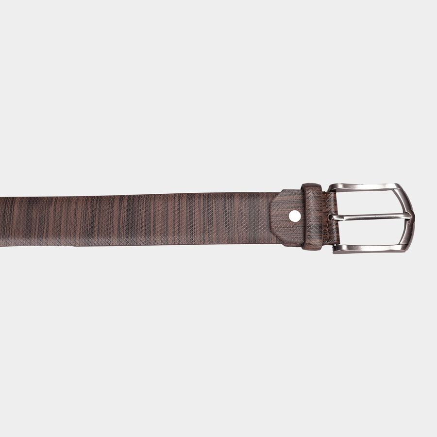 Men's Brown Polyurethane Casual Belt, , large image number null