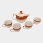 5 Pcs. Stoneware Tea Set, , small image number null