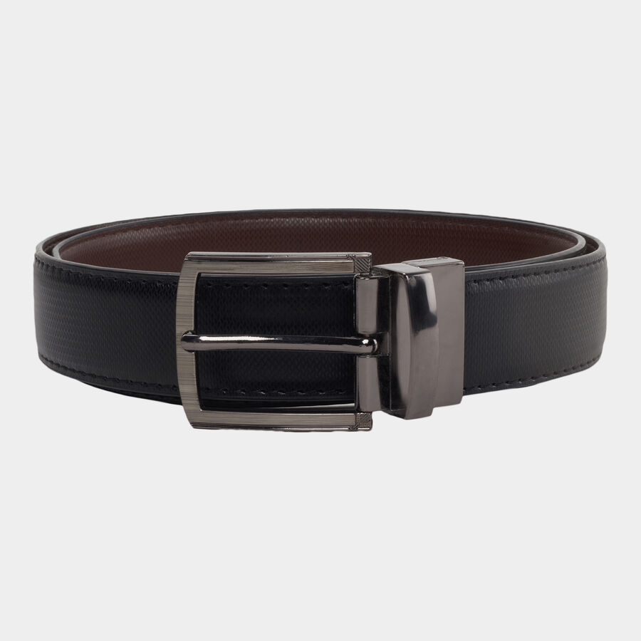 Men Formal Black Belt (36 in.), , large image number null