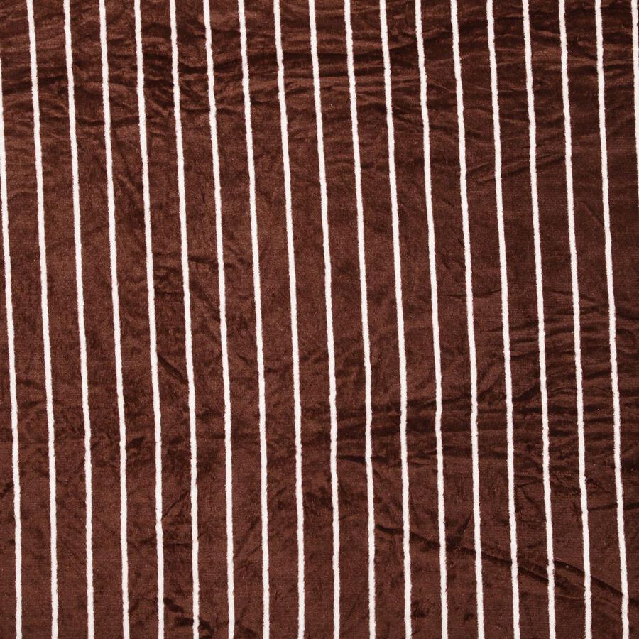 Brown Microfiber Blanket , , large image number null