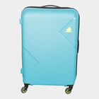 4-Wheel Blue Polypropylene Hard Case Trolley, Medium, , small image number null