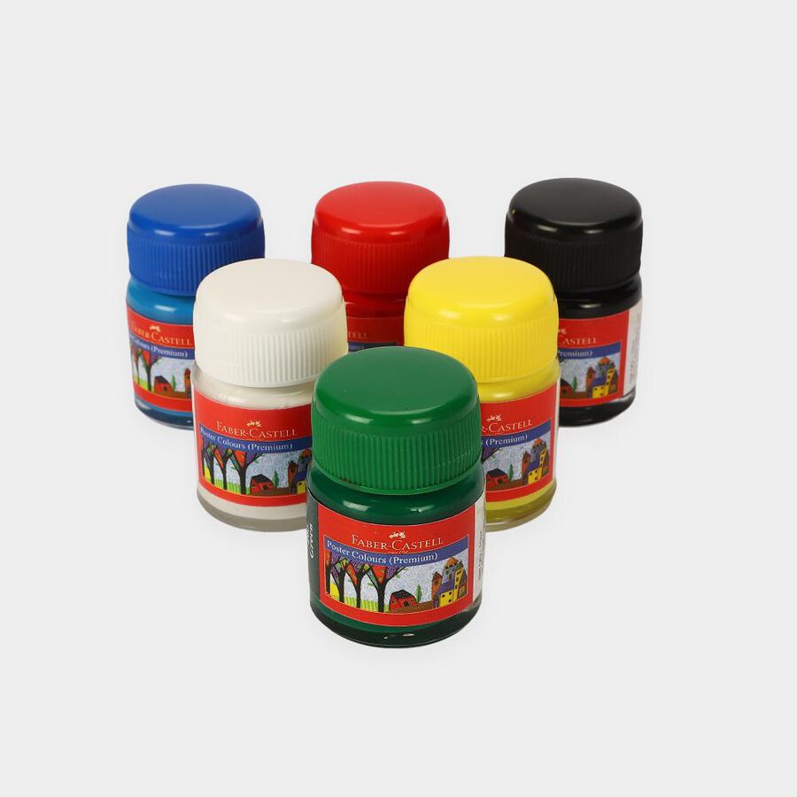 Faber-Castell 6 Poster Colours Set, , large