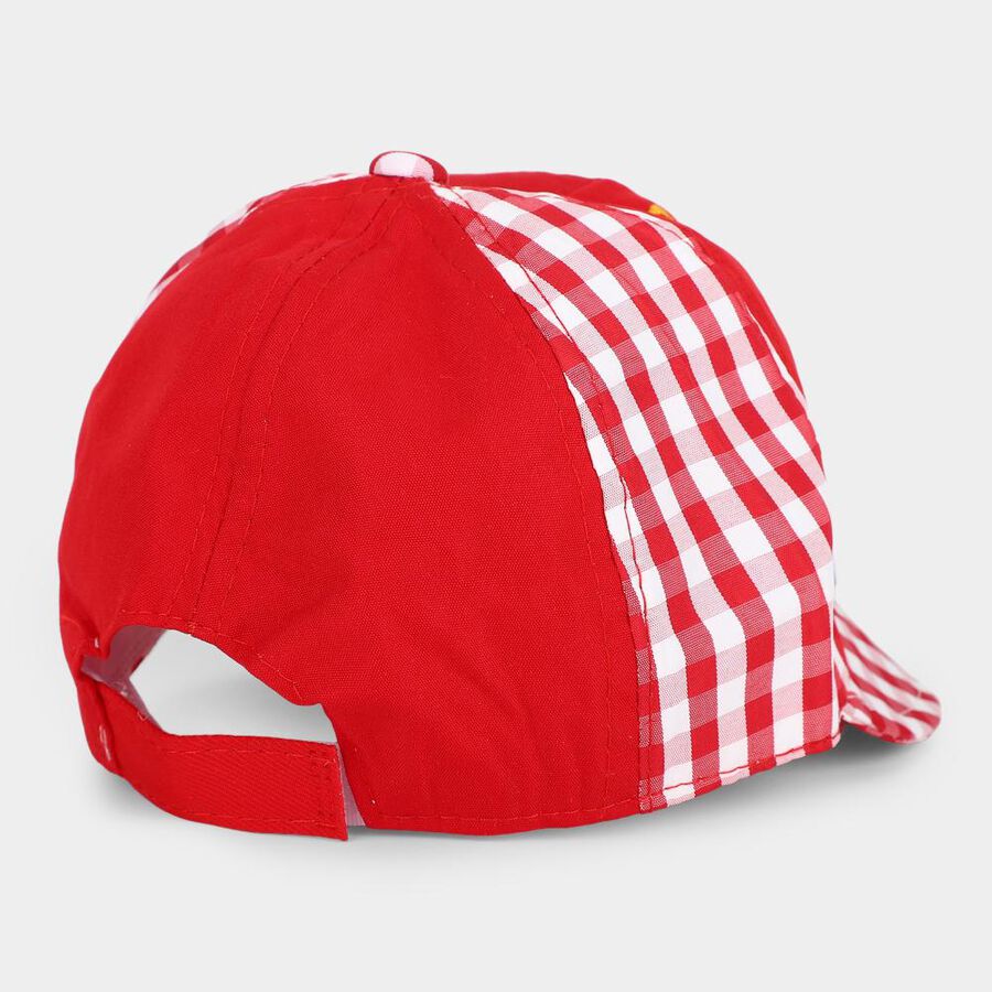 Kid's Red Fabric Cap , , large image number null