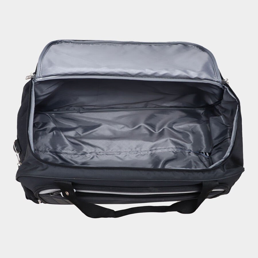 Black Polyester Duffle Trolley, , large