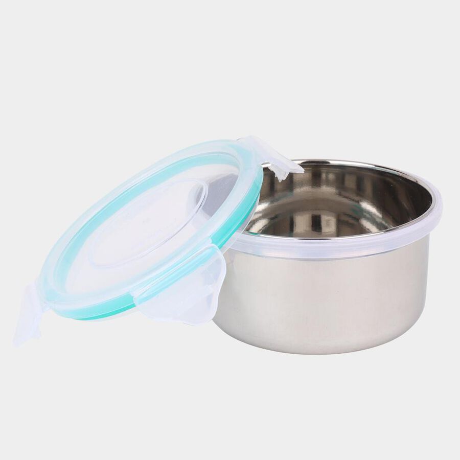 Steel Lunch Box, 2 Containers and Bag, , large image number null
