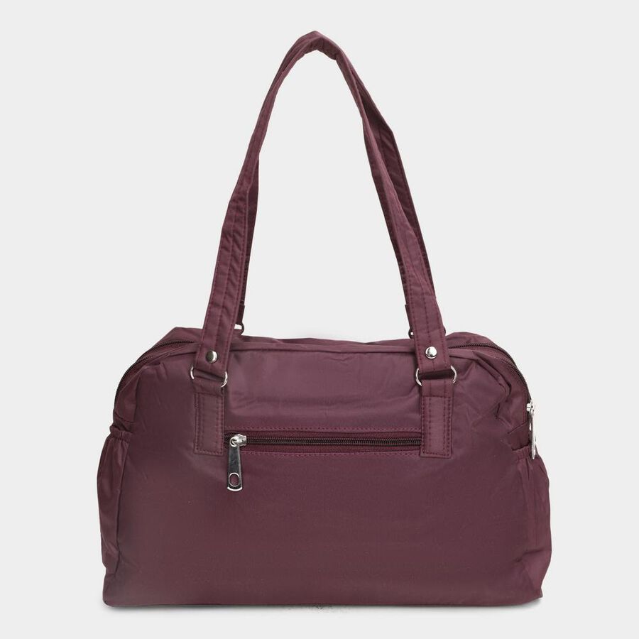 Women's Purple Fabric Hand Bag, , large image number null