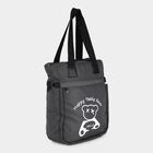 Black Fabric-Polyester Shopping Bag, , small