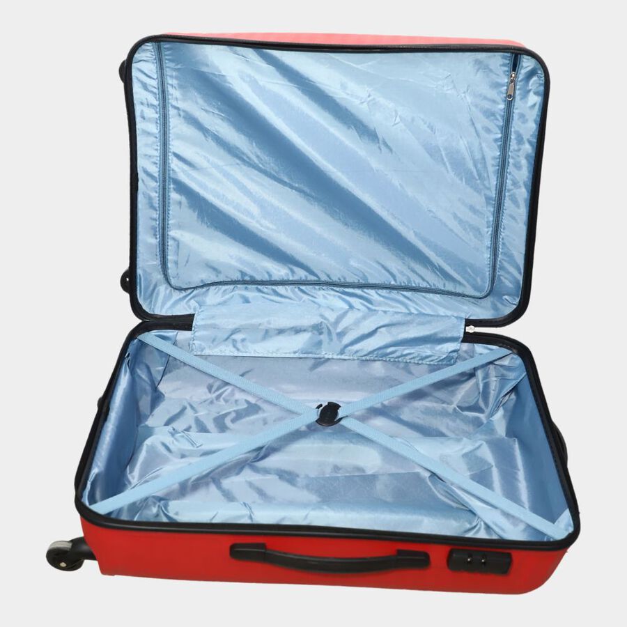 4-Wheel Red PVC Matee Hard Case Trolley, Small + Medium, , large image number null