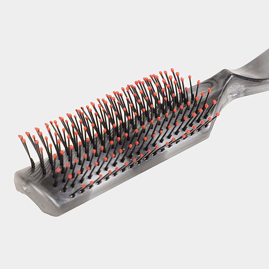 Plastic Hair Brush, Black, , large image number null