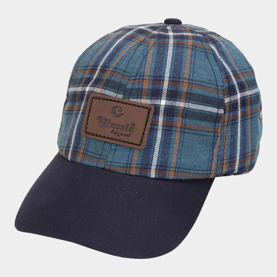 Kids' Blue Canvas Cap, , large image number null