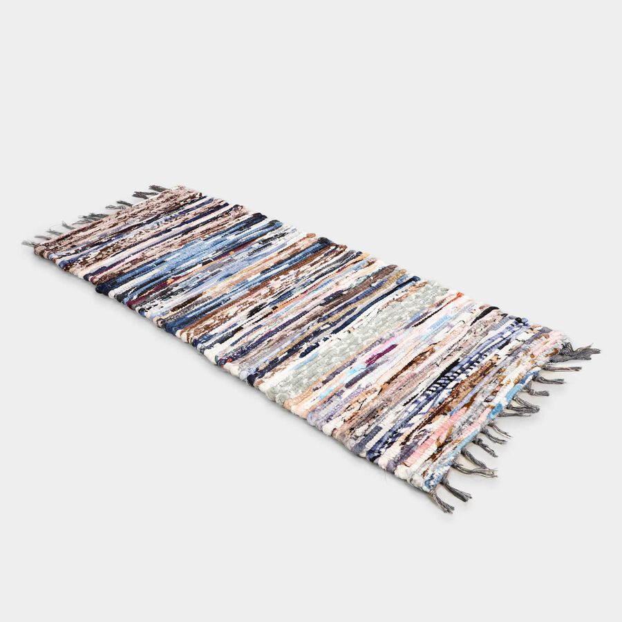Multicolour Polyester Bedside Runner, , large image number null