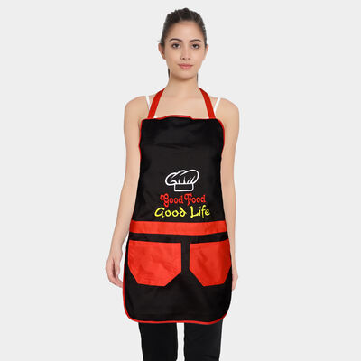 Black Polyester Cotton Apron