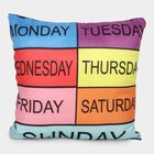 Multicolor Fabric Cushion, , small