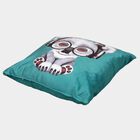 Teal Animal Printed Cushion, , small