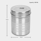 स्टेनलेस स्टील कंटेनर (डब्बा) - 1 लीटर, , small image number null