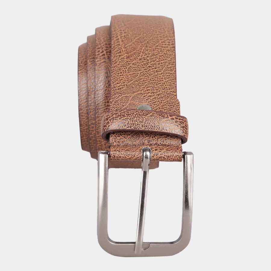 Men's Brown Polyurethane Casual Belt, , large image number null