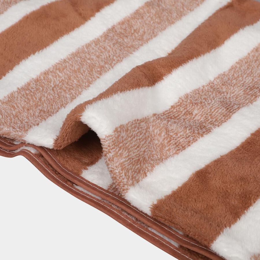 200 GSM Brown Microfiber Bath Towel, , large