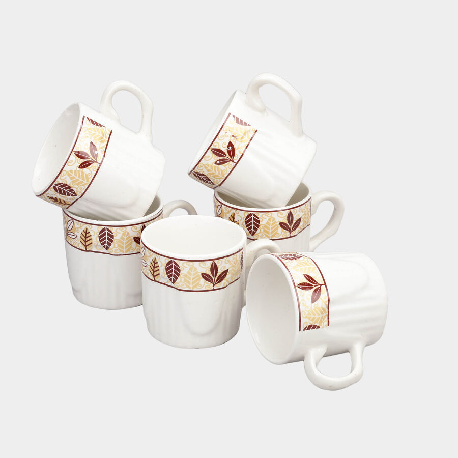 100 ml Stoneware Cup, Set of 6, , large image number null