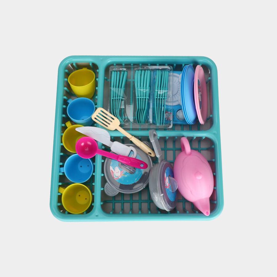 Kid's Plastic Kitchen Set, , large